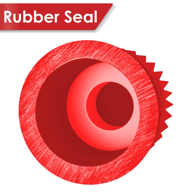 SAMIKIVA (30 Pack) Tire Stem Valve Caps, with O Rubber Ring, Universal Stem Covers for Cars, SUVs, Bike and Bicycle, Trucks, Motorcycles, Airtight Seal Heavy Duty (Red (30 Pack)) - Image 2